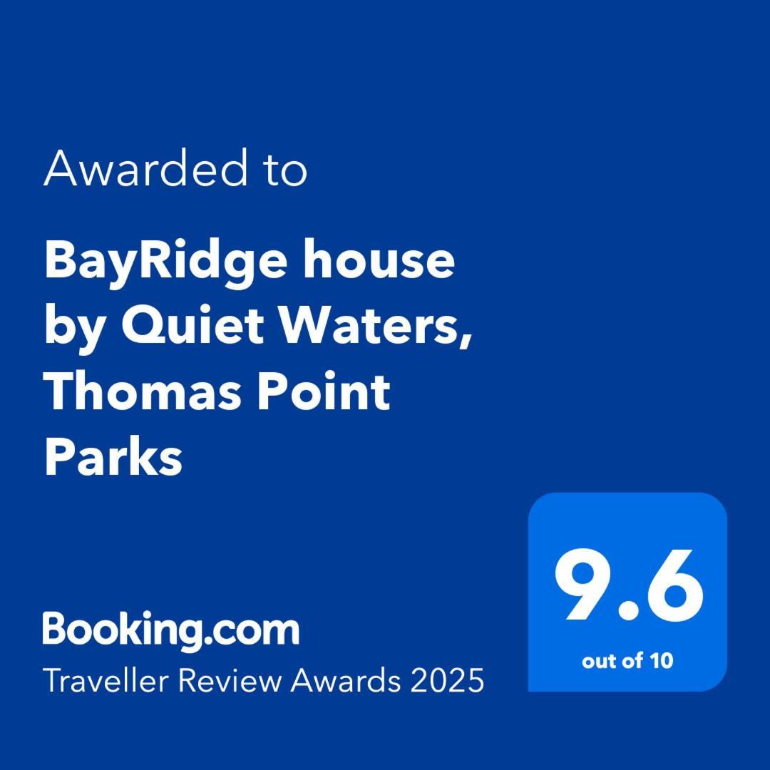 Ferienwohnung Bayridge House By Quiet Waters, Thomas Point Parks Annapolis Exterior foto